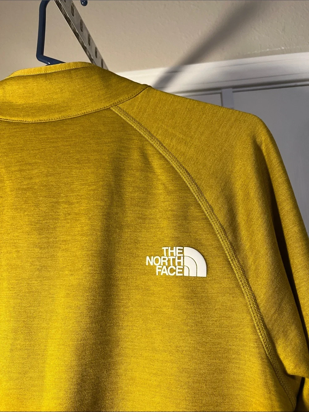 The North Face gold Half-Zip Fleece Pullover